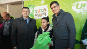 Ralph Yirikian, Director General of Ucom, congratulated the forcibly displaced children from Artsakh living in Tavush and Vayots Dzor with New Year's gifts