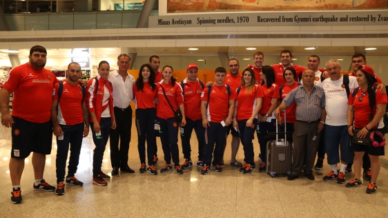 The First Group of Sportsmen Left for Rio de Janeiro