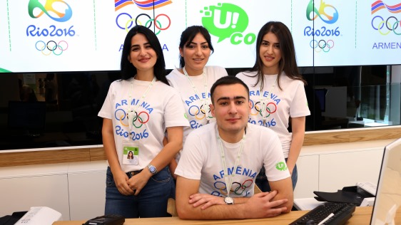 Ucom Joins the Armenian Olympic Team in Rio de Janeiro