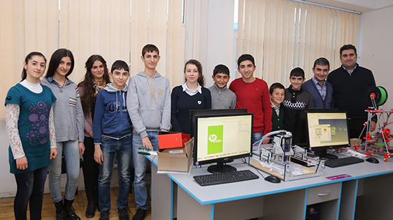 “We are proud of “Armath” engineering laboratories’ students”, - director general at Ucom