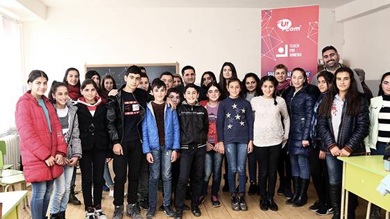 Ucom’s Co-Founder and Director General Conducted an Open Lecture for “Armath” Lab and “Teach for Armenia” Students in Kosh