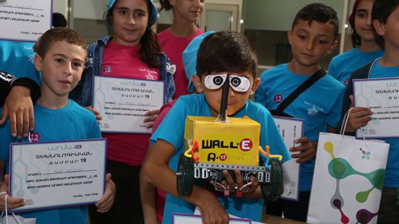 RESULTS OF THE FIRST FLOW OF "ARMATH" SUMMER TECHNOCAMP SUMMED UP IN DILIJAN