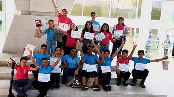 OVER 400 SCHOOLCHILDREN PARTICIPATED IN "ARMATH" TECHNOCAMP HELD WITH THE SUPPORT OF UCOM