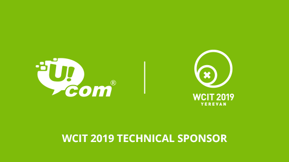 Ucom – технический спонсор WCIT 2019 – Всемирного конгресса по ИТ, который пройдет в Армении