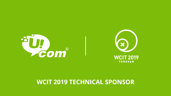 Ucom is the Technical Sponsor of WCIT 2019, the World IT Congress to Be Held in Armenia