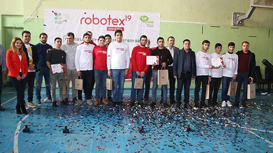Известны победители Robotex Armenia, проведенного при поддержке Ucom